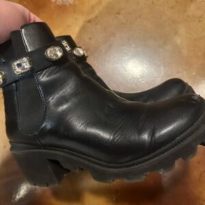 Steve Madden  Ankle Boots with Embellishments